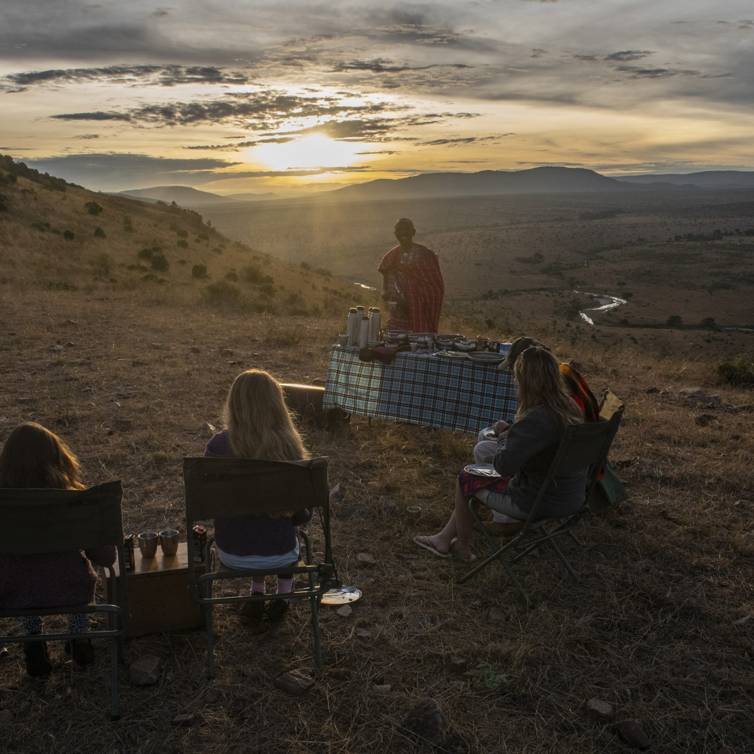 cottar’s 1920s camp sundowner